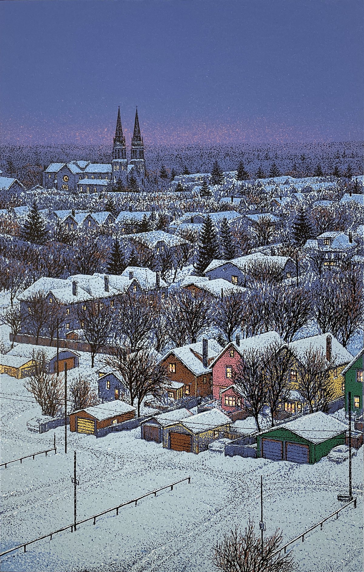 Wilf Perreault (b. 1947), Our Community