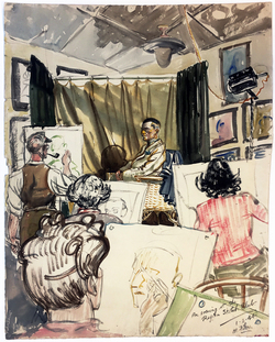 An Evening at the Regina Sketch Club
